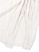  LAYERED STRAP LONG SKIRT _ Ivory 