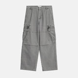 ラディック ウォッシュド ジッパー カーゴ ワイド パンツ