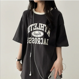 クリアリー カラーリング ボクシーフィット半袖Tシャツ