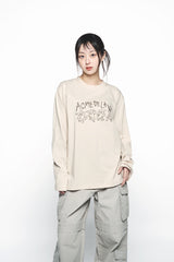 25SS マグショットエイリアンフーディー ダークベージュ