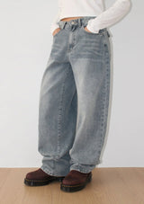 DOUBLE TUCK WINTER DENIM