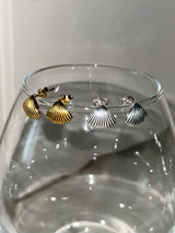 [925silver] ミニクリームピアス (2color)
