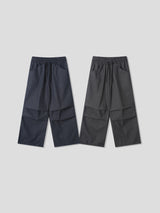 Star Carpenter Raw Pintuck Balloon Pants