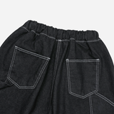 Angle Bermuda Denim Pants