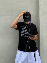 Exy lettering short sleeve t-shirt 3C