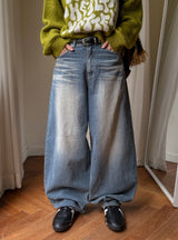ドハカットバルーンデニムパンツ