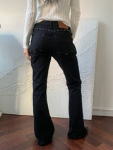 Dustline Stud Western Bootcut Long Pants