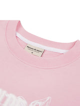 Women's Leith Embossed クロップドスウェットシャツピンク (FCF1TS204W)