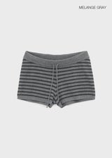[MADE] Ripol Stripe Knit Shorts (Set Available)