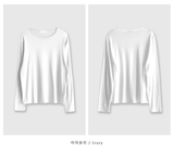 テイク モダール ラウンド ロングスリーブ Tシャツ/ 4カラー