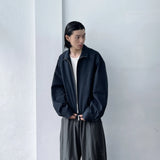 Cropped Utility Zip Jacket