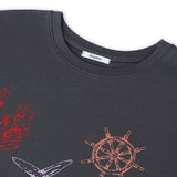 オーシャンTシャツ Charcoal