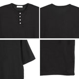パラ ソフト ヘンリーネック ショートスリーブ Tシャツ