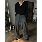 [Unisex] ストライプハーフバンドタックスラックス(2color)