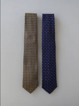 SEAL DOT EMBROIDERY NECKTIE (2COLORS!)