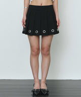 アイレット スカート (black)