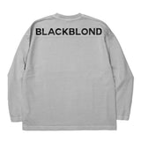 BBD ヒデンスローガンピグメントロングTシャツ（グレー）
