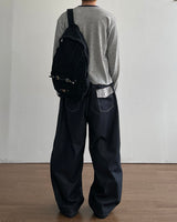 Checker Nonfade Denim Pants