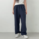 STITCH LOGO STRING JOGGER PANTS [NAVY]
