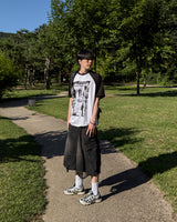 パンク ラグラン 半袖Tシャツ