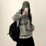 ペンレタリング プリンティング ラウンドニット