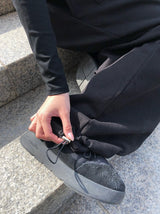 26SS★ [MADE] キリンアムレタリングストリングワイドトレーニングパンツ