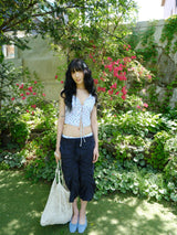 shirring capri pt