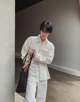 Take Belted Cotton Pants