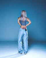 MASK PANTS (GRAY)