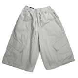 ripstop diagonal cargo shorts