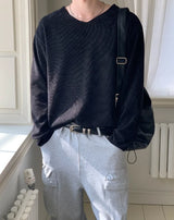 Limon V-neck Daily Knit