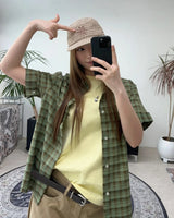 Kate Roll-Up Check Shirt