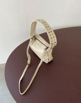 square stud bag