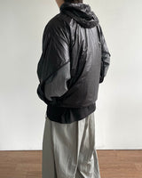 Wave Zipper Hood Windbreaker