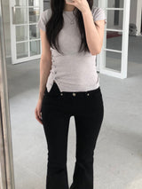 button T-shirt (4 colors)