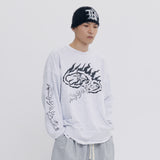 FLAME LOGO CREWNECK