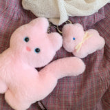 キティフォーク人形キーホルダー (pink)
