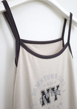 Brooklyn Cotton Tank Top(3colors)