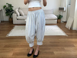 puff capri pants
