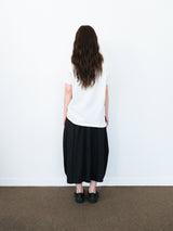 ephy wrinkle banding skirt
