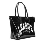 SPOILED LEAGUE TOTE BAG | SHINY BLACK