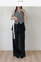 Oreo Cable Knit Vest