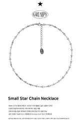 Small Star Chain Necklace