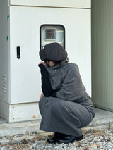 Amangte cape knit