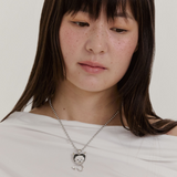 Devil heart necklace