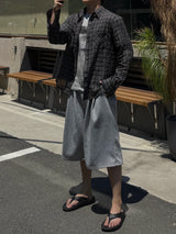 Summer mata checkered shirt