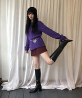 CHUNKY KNIT OVERSIZED PULLOVER (4COLORS!)