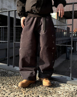 Stellon Cross Embroidery Balloon Pants