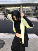  AIRY HOODED WINDBREAKER