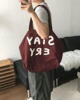 タターコットンクロスバッグ